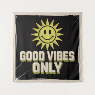 Tenture Bonnes Vibrations Uniquement