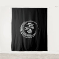 bonsai tree enso    circlezen calligraphie art