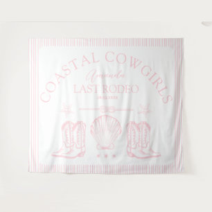 Tenture Boots de la cow-girl côtière Western Bachelorette 