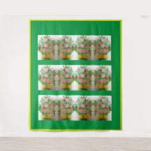 Bouquet de pack plat monoocromatique