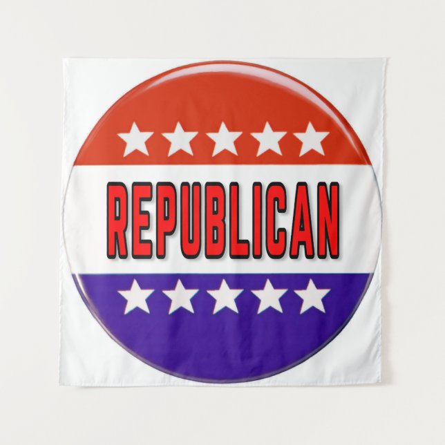 Tenture Bouton républicain (Devant)