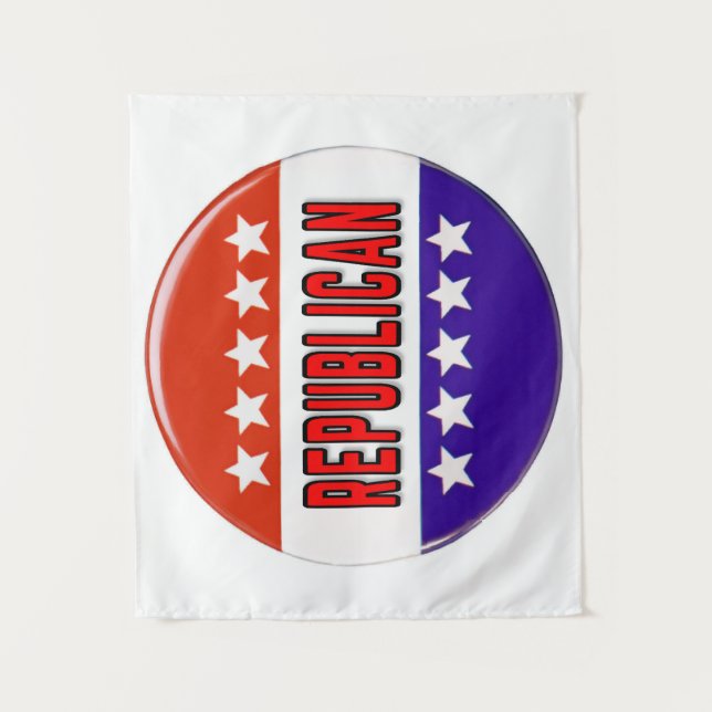Tenture Bouton républicain (Devant)