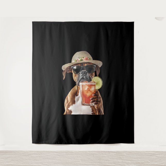 Tenture Boxeur  (Devant)