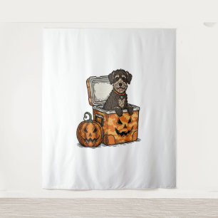 Tenture Boykin Spaniel Halloween