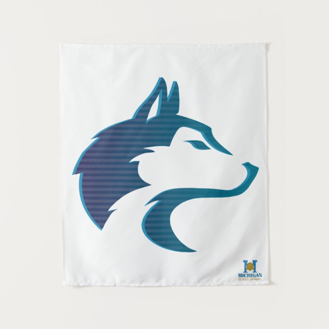Tenture Breckenridge Huskies #3 (Devant)