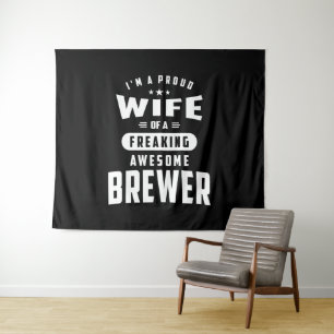 Tenture Brewer Job Title Le Cadeau De L'Enfant Pour Les Ho