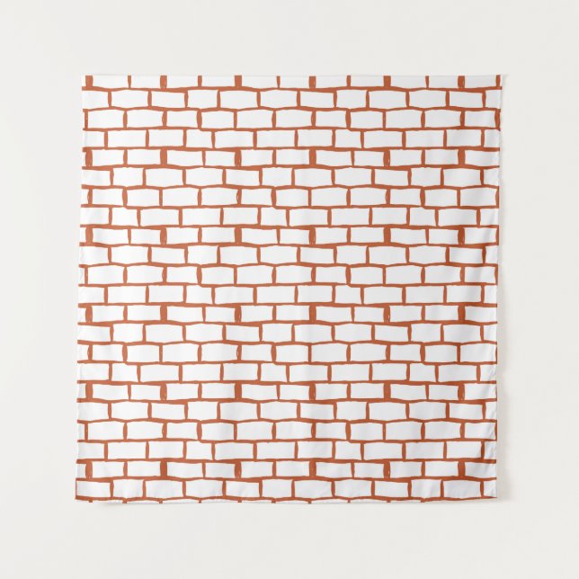 Tenture Brick vintage : Détail Arrière - plan texturé. (Devant)