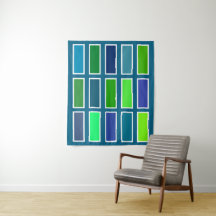 Briques de couleur (bleu/vert)