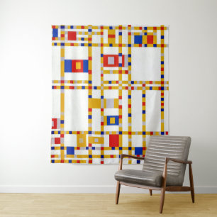 Tenture Broadway Boogie Woogie Piet Mondrian