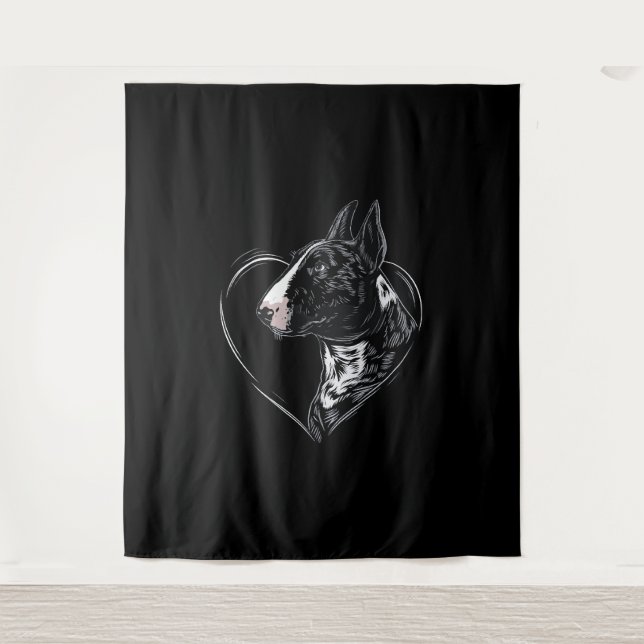 Tenture Bull Terrier   (Devant)