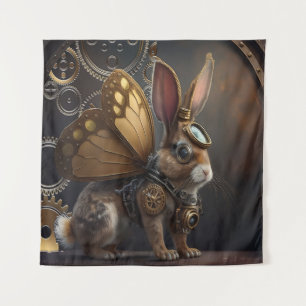 Tenture Bunny Steampunk