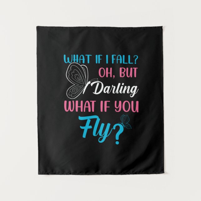 Tenture Butterfly Gift | What If You Fly (Devant)