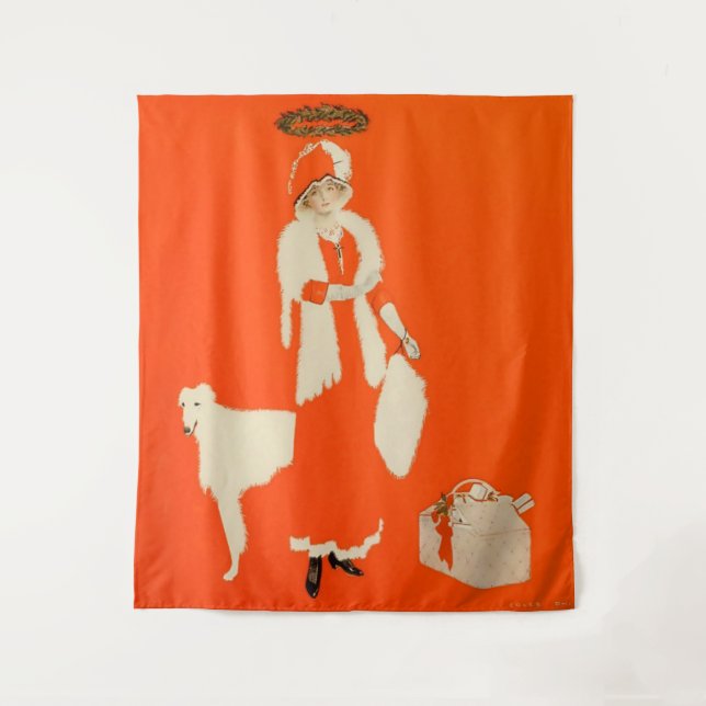 Tenture C Coles Phillips « Sainte d'aujourd'hui » Fadeaway (Devant)