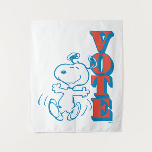 Tenture cacahuètes   Snoopy - Vote