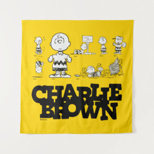 Tenture cacahuètes   Toujours Charlie Brown