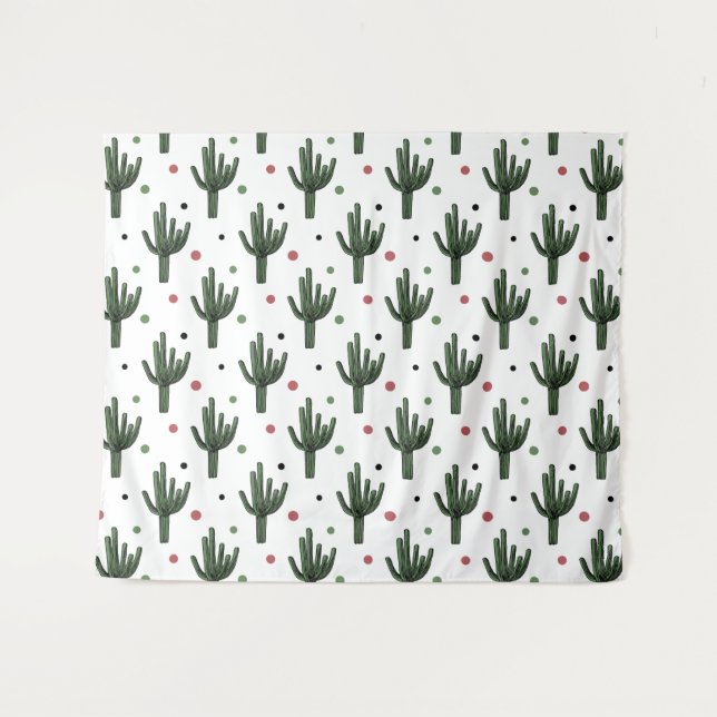 Tenture Cactus (Devant (Horizontal))