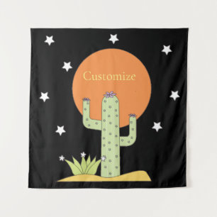 Tenture Cactus du désert Sun Thunder_Cove