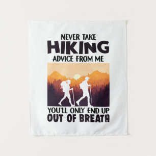 Tenture Cadeau Camper Ne jamais prendre conseil de moi