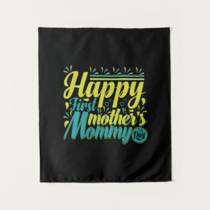Tenture Cadeau de maman Bonne première fête des mamans