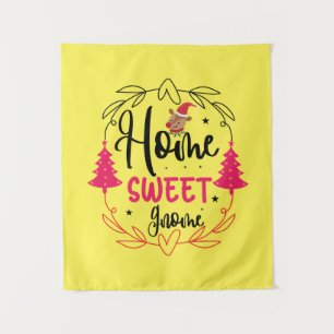 Tenture Cadeau de mariage maison douce gnome
