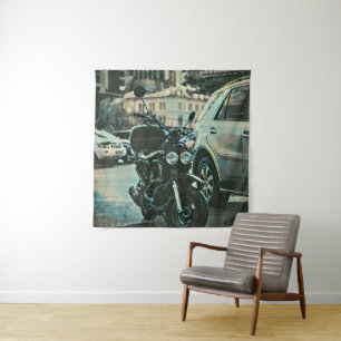 Tenture Cadeau de moto vintage