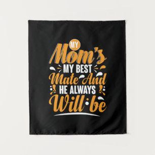 Tenture Cadeau Mère Ma Mère Ma Meilleure Amie