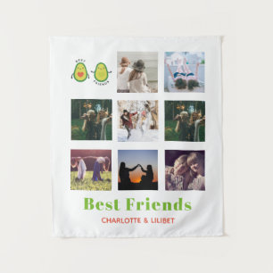 Tenture Cadeau PERSONNALISÉ COLlAGE PHOTO drôle de MEILLEU