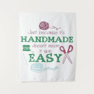 Tenture Cadeau pour amateur de crochet fait main Cadeau