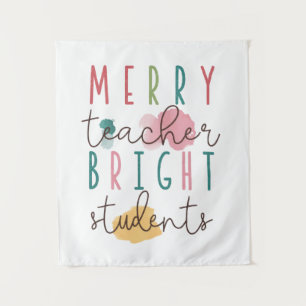 Tenture Cadeau pour Enseignant   Joyeux Enseignant Élèves 