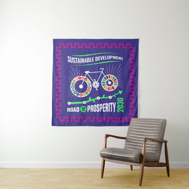 Tenture Cadeau pour le Siège Social Décoration Moderne de  (En situation)