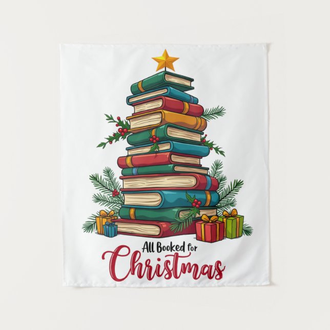 Tenture Cadeau pour l'enseignant | Tous réservés pour Noël (Devant)