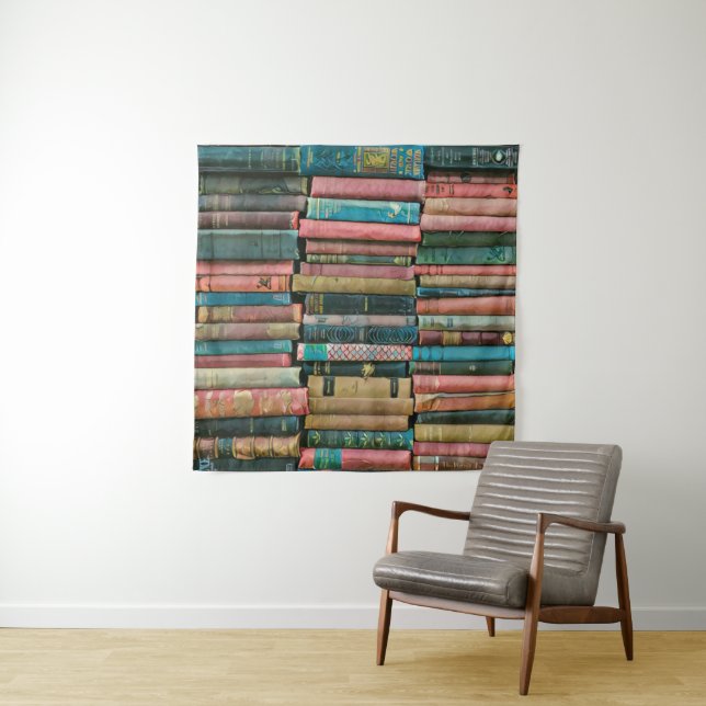 Tenture Cadeaux bibliothécaires pour elle (En situation)