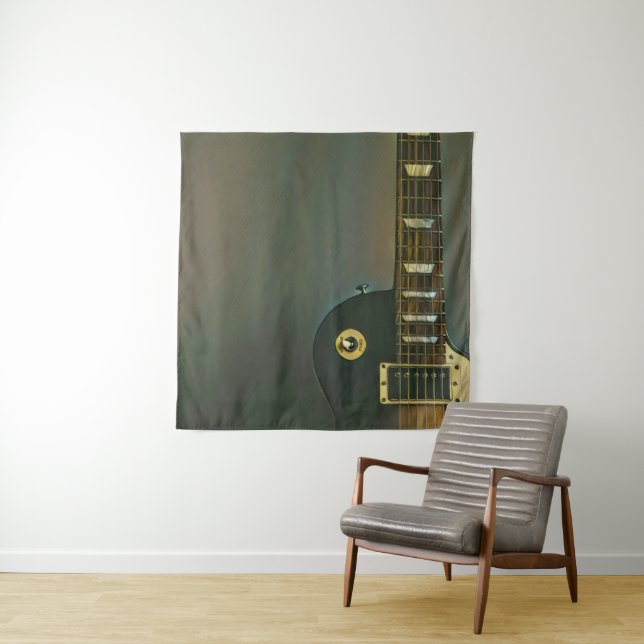 Tenture Cadeaux de guitare pour lui (En situation)