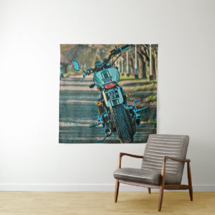 Tenture cadeaux moto pour petit ami
