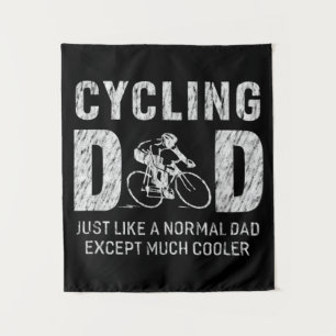 Tenture Cadeaux Papa Cyclisme Pour Père Cool Papa Cyclisme