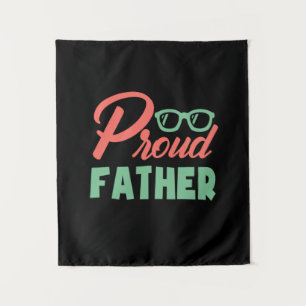 Tenture Cadeaux papa Père fier