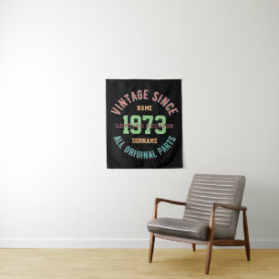 TENTURE CADEAUX VINTAGE PERSONNALISER NOM ANNIVERSAIRE ANN