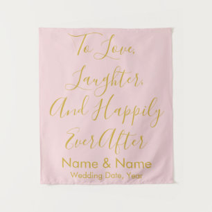 Tenture Cadre de mariage personnalisé pour la réception ro