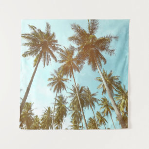 Tenture Cadre tropical : Palmiers Abstraits