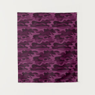 Tenture Camo de couleur violette tyrienne