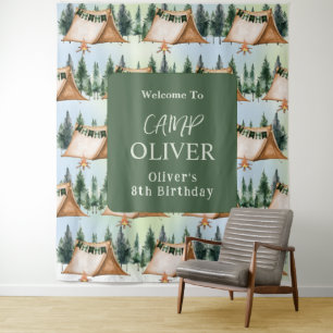 Tenture Camping Bonfire Campfire S'mores Outdoor Anniversa