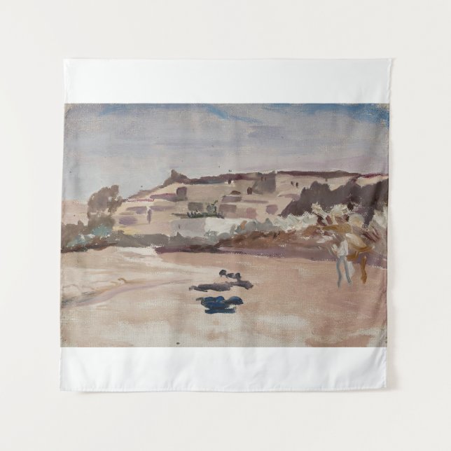 Tenture Cana de Galilée. Du voyage en Palestine (Devant)