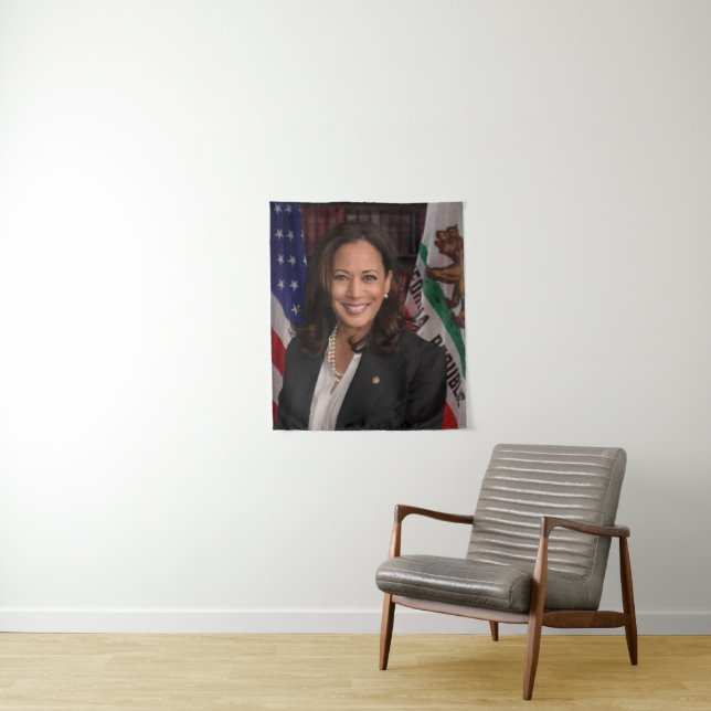 Tenture Candidat Kamala Harris à la présidence US 2024 (En situation)