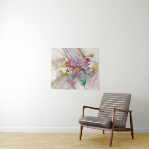 Tenture CANTATA en PASTEL MAJOR Art Abstrait