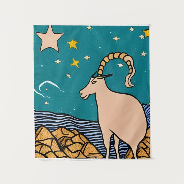 Tenture Capricorne (Devant)