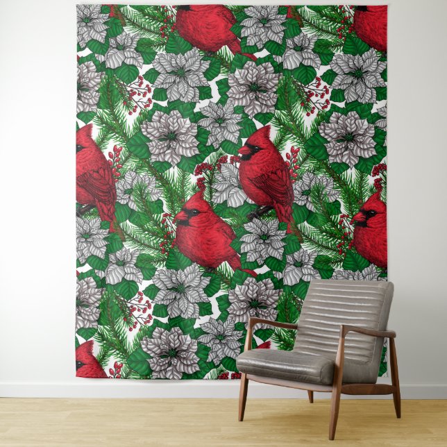 Tenture Cardinaux 2 (En situation)