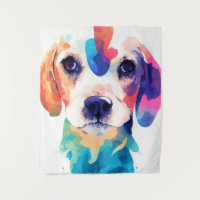 Carlin Chien Nature sauvage Animal Couleur Art Pei