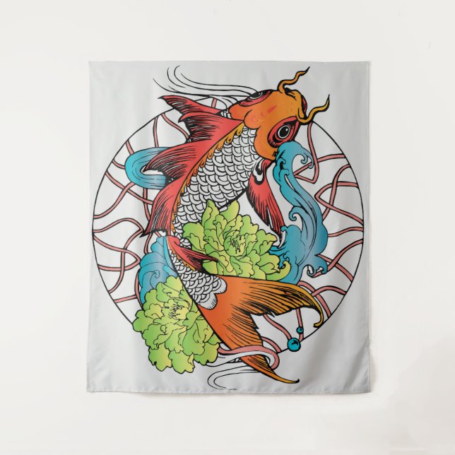 Tenture Carpe Mandala (Devant)