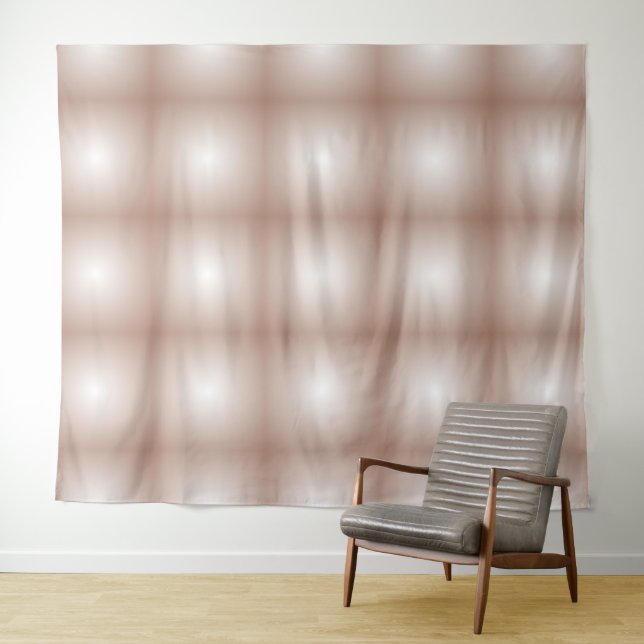 Tenture Carrés géométriques avec Mocha Mousse Gradient Bla (En situation (horizontale))
