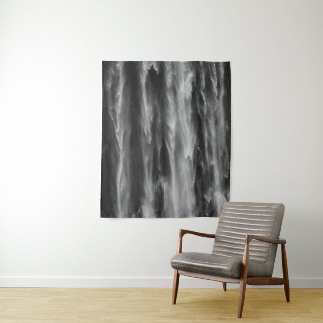 Tenture Cascade majestueuse Boka, Slovénie proche (En situation)